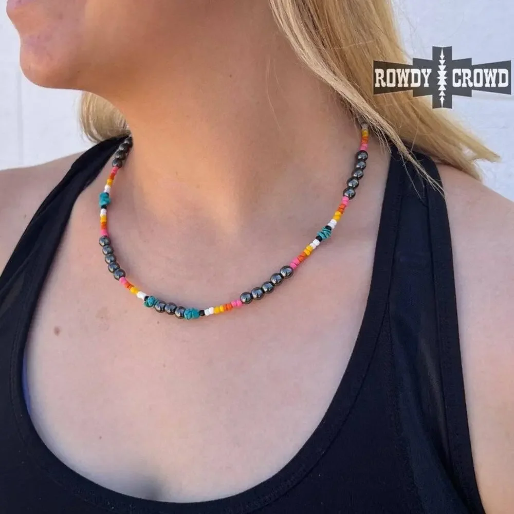 Briscoe Beaded Necklace | Colorful Western Beaded Jewelry